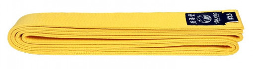 картинка Пояс для кимоно желтый TOKAIDO Karate Belt WKF